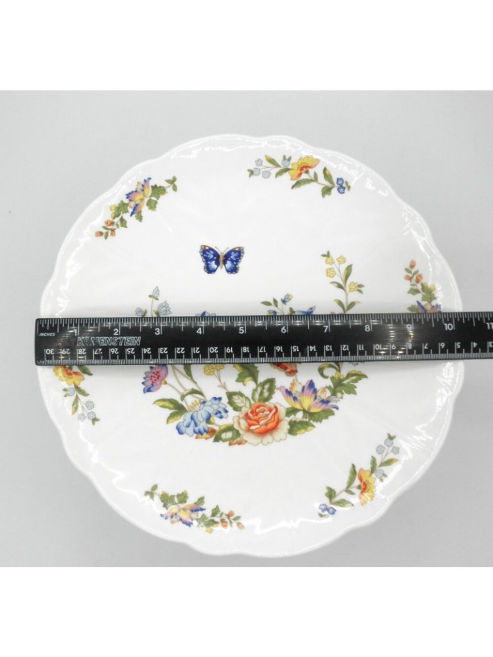 Cottage Garden by Aynsley 10 3/8 Inch Pedestal Cake Plate Pattern Code AYNCOGA - Picture 4 of 16